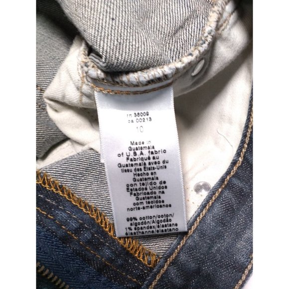 COPY - Calvin Klein Womens Jeans Size 10 Flare Fit Embroidered Medium Wash (34x… - Picture 5 of 6